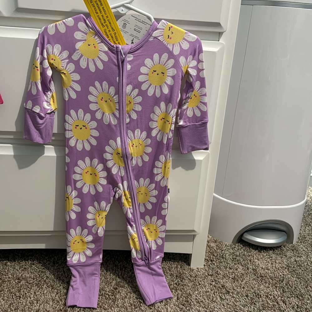 Little Sleepies Flower Power Zippy
